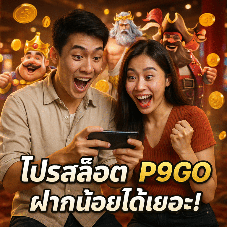 โปรสล็อต P9GO ฝากน้อยได้เยอะ!