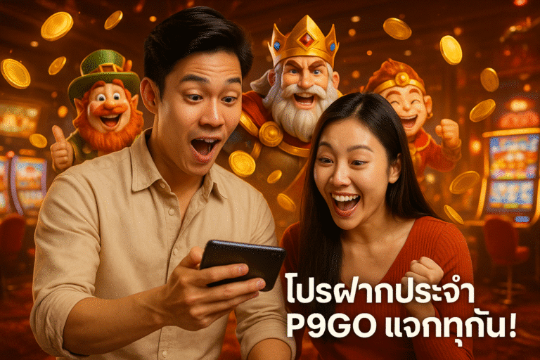 โปรฝากประจำ P9GO แจกทุกวัน!