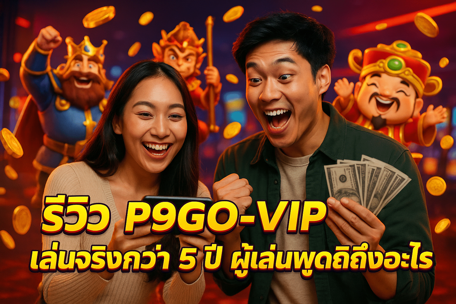 รีวิว P9GO-VIP เล่นจริงกว่า 5 ปี ผู้เล่นพูดถึงอะไร